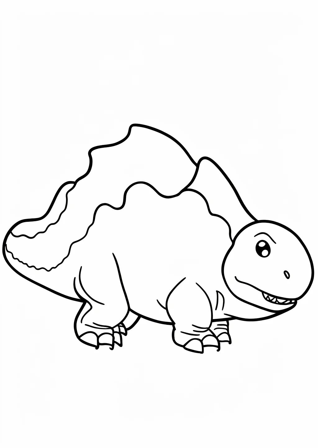 Ankylosaurus Ausmalbild – Ausmalbild Vorlage