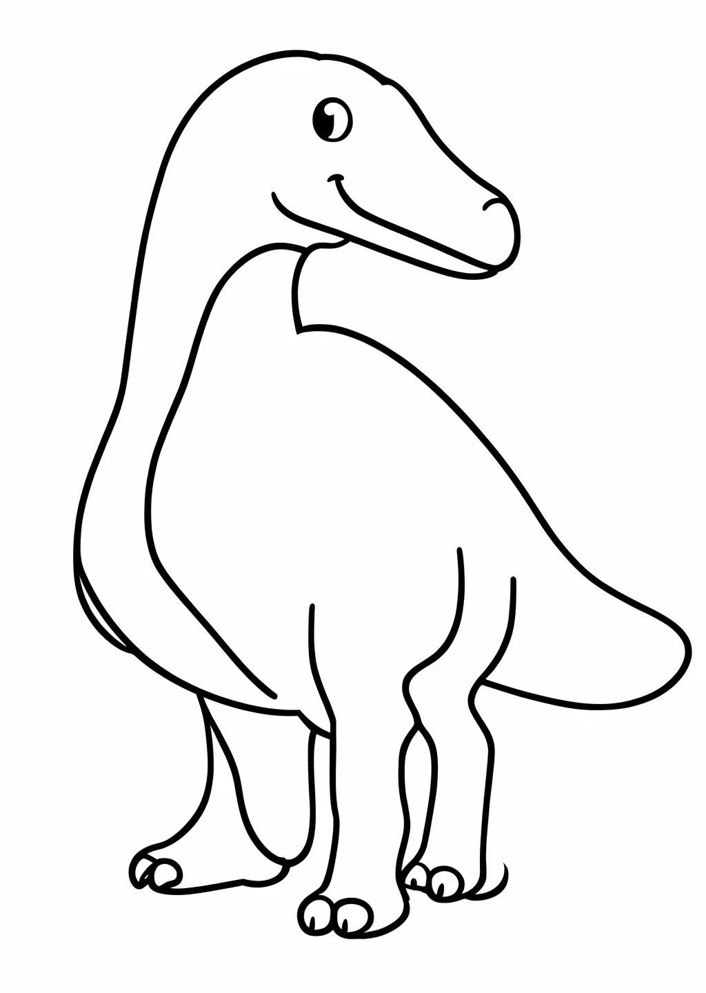 Diplodocus Ausmalbild – Ausmalbild Vorlage