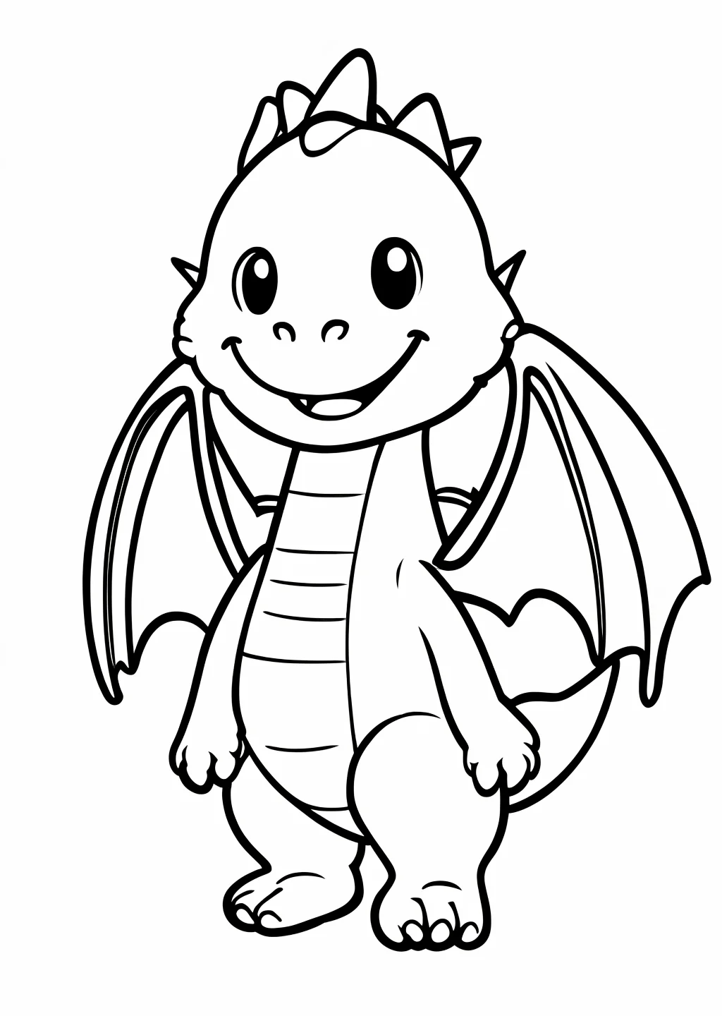 Drache Ausmalbild