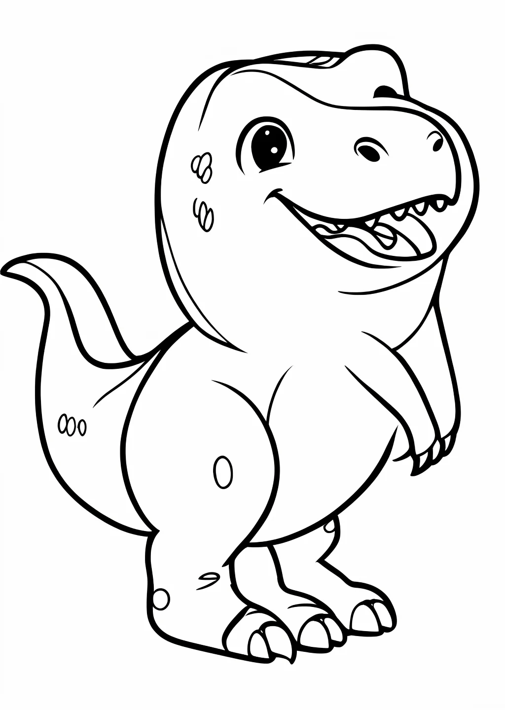 Dinosaurier Ausmalbild